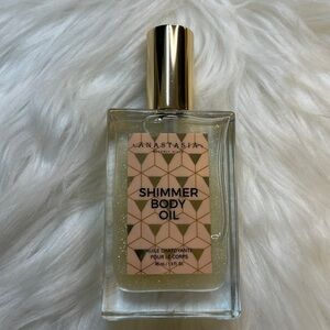 Anastasia Shimmer Body Oil - White